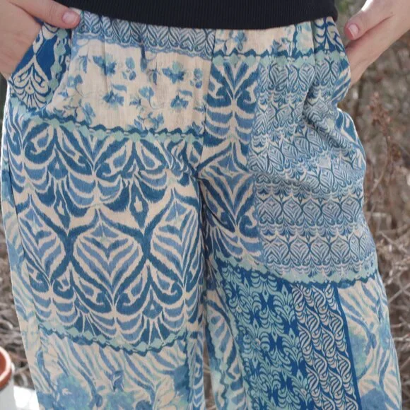 Brand New Linen Blend Ladies Pants - Picture 1 of 7